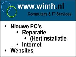 Wimh Computers & IT-services, Udenhout openingstijden