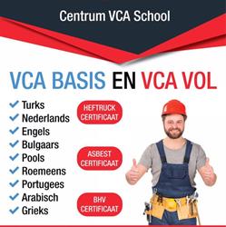 Centrum VCA School - Den Haag, openingstijden