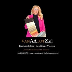 VanAatotZ Raambekleding Gordijnen Vloeren, Emmen openingstijden