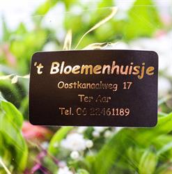 Het bloemenhuisje Ter Aar, openingstijden