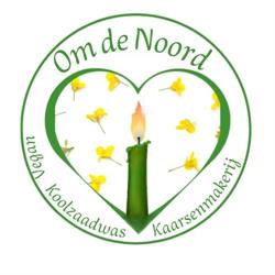 Kaarsenmakerij Om de Noord, vegan kaarsen van koolzaadwas, Groningen openingstijden