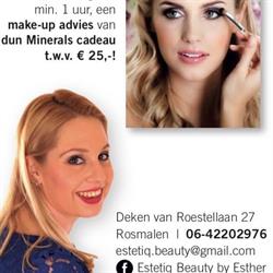 Estetiq Beauty BY Esther, Rosmalen openingstijden