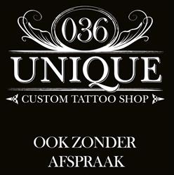 036 Unique custom tattooshop Almere, openingstijden