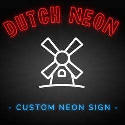 Dutch neon sign, Oosterhout openingstijden