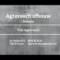 Agteresch afbouw, Rijssen openingstijden
