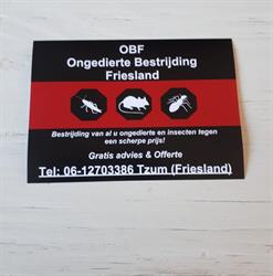 OBF Ongedierte Bestrijding Friesland, Minnertsga openingstijden