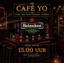 Café Yo, Zoetermeer openingstijden