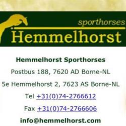 Hemmelhorst Sporthorses, Borne openingstijden