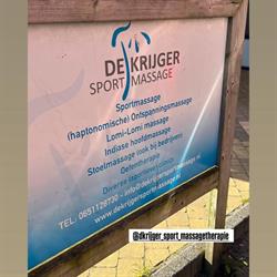 Robert de Krijger (sport) massage therapeut, Goirle openingstijden
