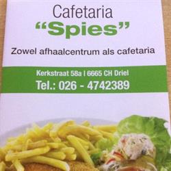 Cafetaria Spies, Driel openingstijden