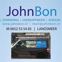 JohnBon Zonwering, Zonweringen & Overkappingen, Landsmeer openingstijden
