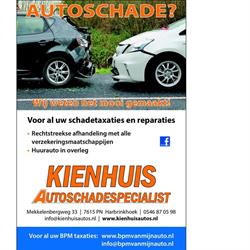Kienhuis Autoschadespecialist, Harbrinkhoek openingstijden