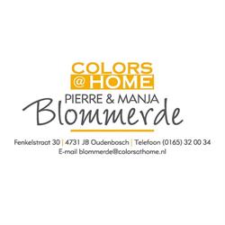 Pierre & Manja Blommerde Colors@Home, Oudenbosch openingstijden