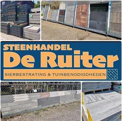 Steenhandel de Ruiter, Sierbestrating, Terrastegels, Stapelblokken, Opsluitbanden, Split, Kampen openingstijden
