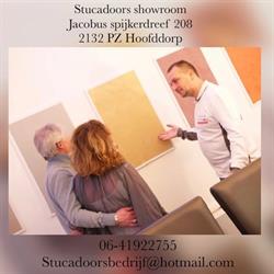De Ruig stucadoors in Hoofddorp met showroom, openingstijden