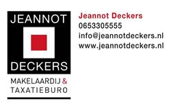 Jeannot Deckers Makelaardij&Taxatieburo, Eijsden openingstijden