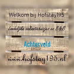 Hofstay195, Achterveld openingstijden